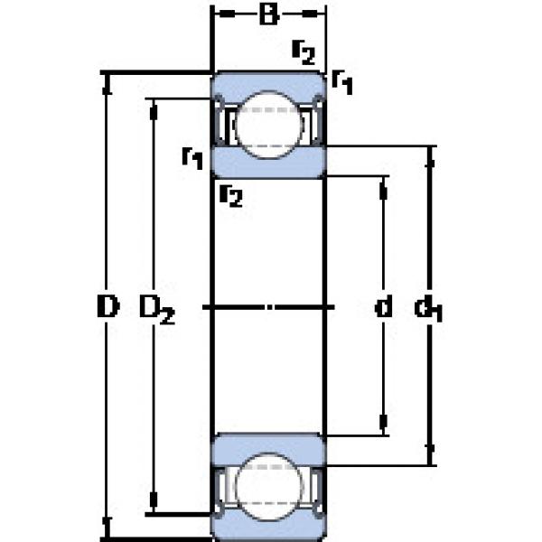 Rodamiento 6214-2Z/VA208 SKF #1 image