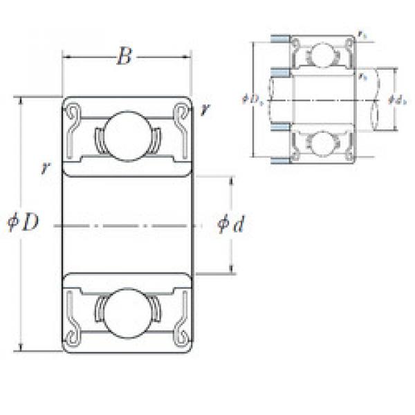 Rodamiento R2-2RS ISO #1 image