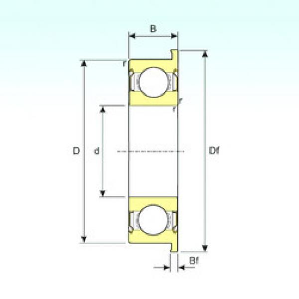 Rodamiento MF74ZZ ISB #1 image