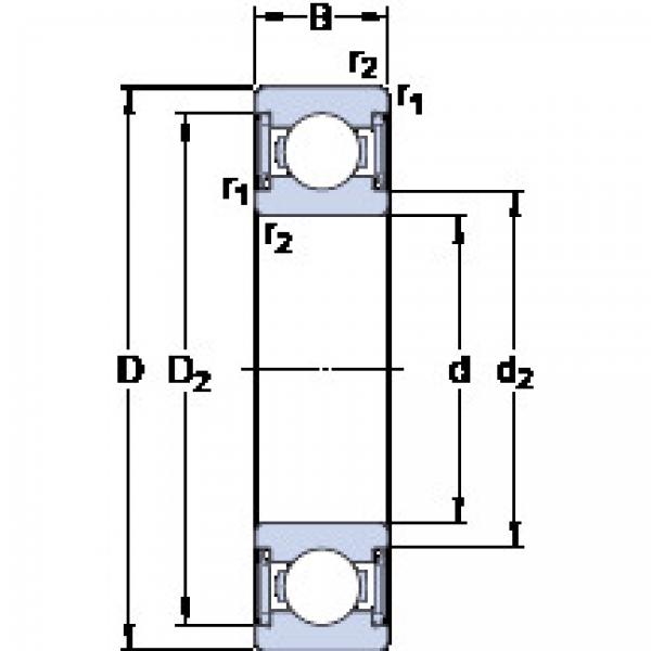 Rodamiento W 629-2RS1 SKF #1 image