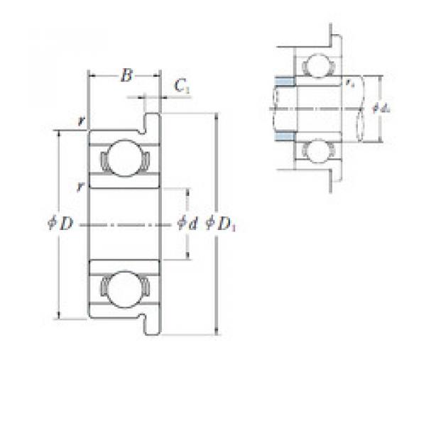 Rodamiento MF148 NSK #1 image