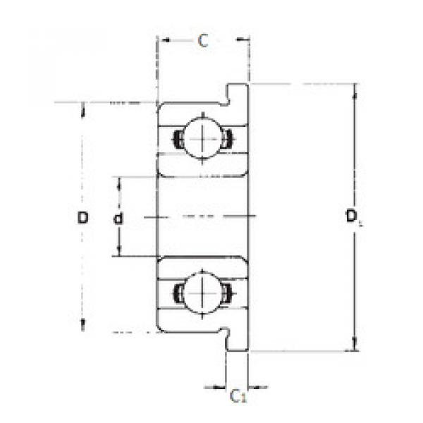 Rodamiento MF95 FBJ #1 image