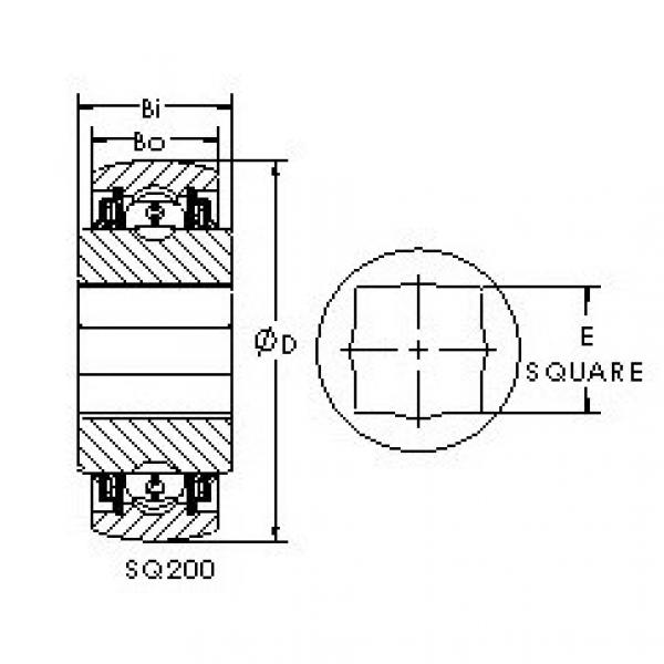 Rodamiento SQ208-100 AST #1 image