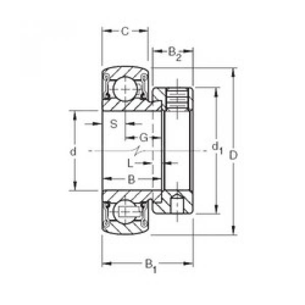 Rodamiento RA105RRB Timken #1 image