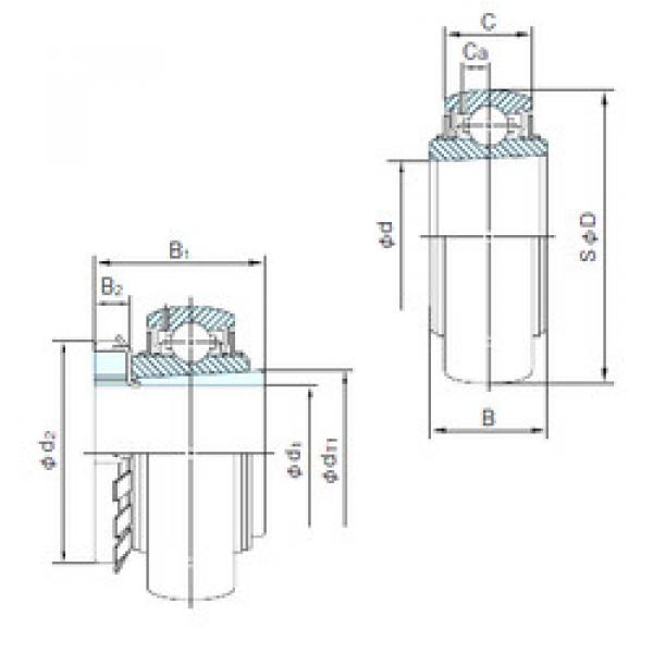 Rodamiento UK313+H2313 NACHI #1 image