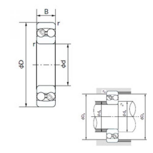 Rodamiento 2309 NACHI #1 image