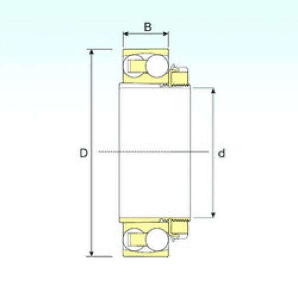 Rodamiento 2219 K+H319 ISB #1 image