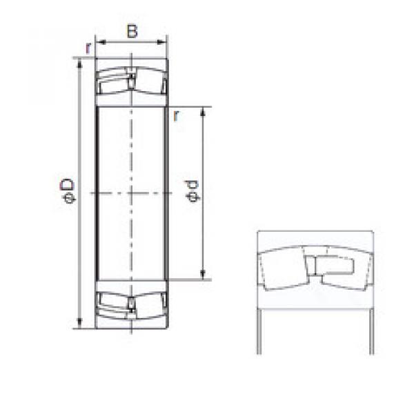 Rodamiento 230/710E NACHI #1 image