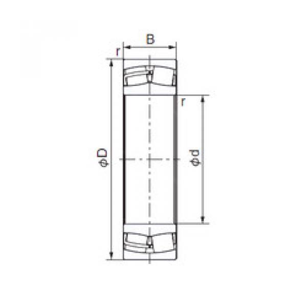 Rodamiento 21317EX1 NACHI #1 image