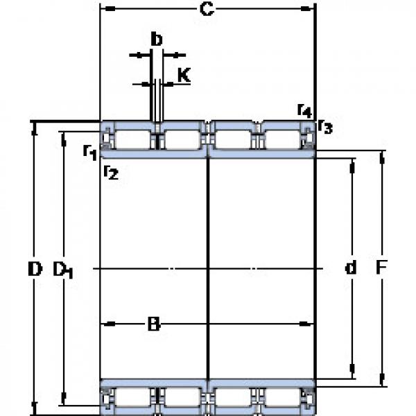 Rodamiento BC4-8003/HA1VA907 SKF #1 image