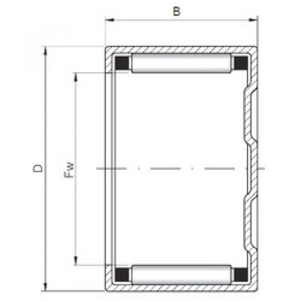 Rodamiento BK0708 ISO #1 image