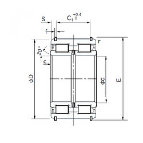 Rodamiento E5044NRNT NACHI #1 image