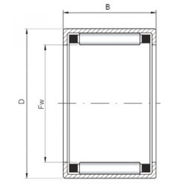 Rodamiento HK152212 ISO #1 image