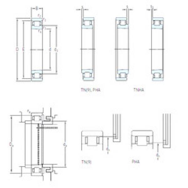 Rodamiento N 1016 KTNHA/SP SKF #1 image