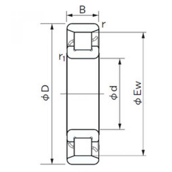 Rodamiento N 312 NACHI #1 image