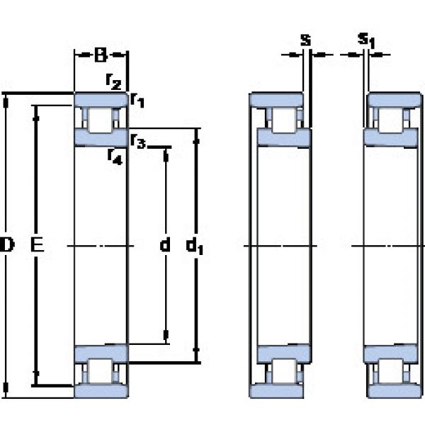 Rodamiento N 1022 KTNHA/SP SKF #1 image