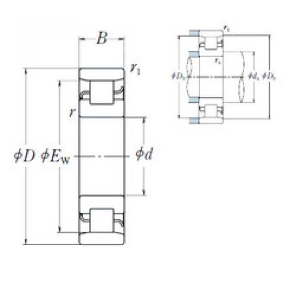 Rodamiento N 314 NSK #1 image