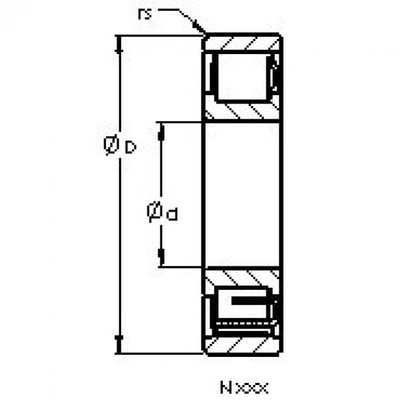 Rodamiento N1030 M AST #1 image