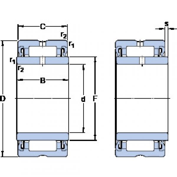 Rodamiento NA 4907.2RS SKF #1 image