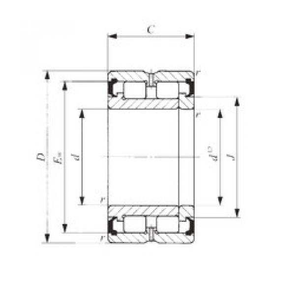 Rodamiento NAG 4917UU IKO #1 image