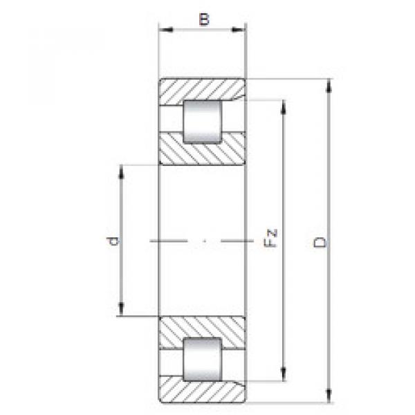 Rodamiento NF2332 ISO #1 image