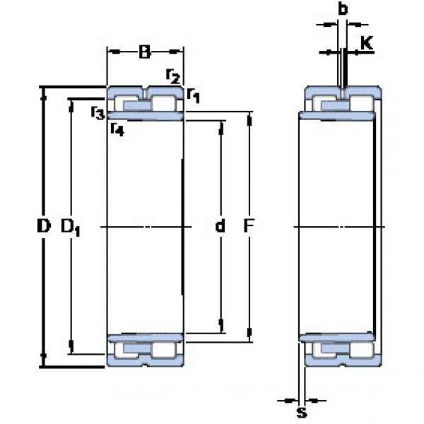 Rodamiento NNU 4922 BK/SPW33 SKF #1 image