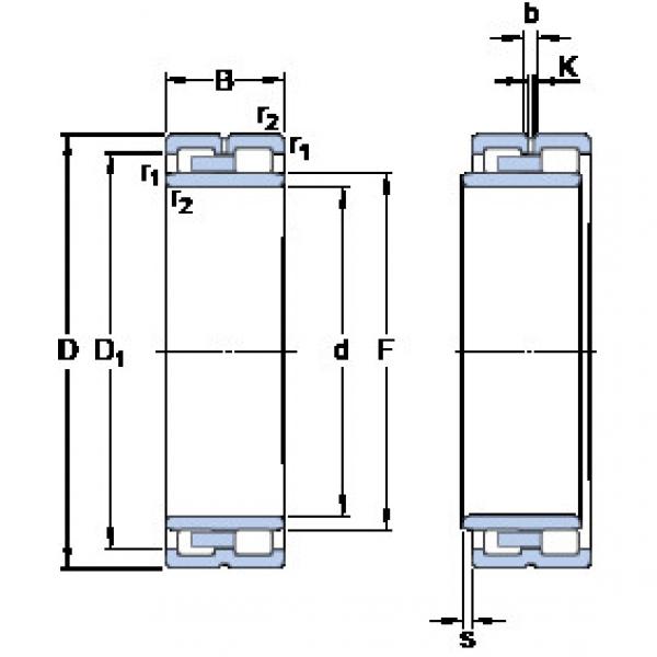 Rodamiento NNU 4921 B/SPW33 SKF #1 image