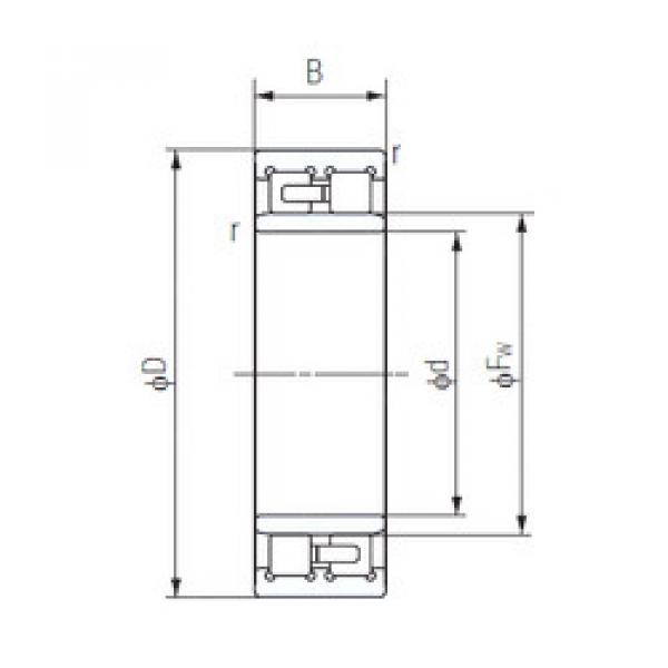 Rodamiento NNU4930 NACHI #1 image