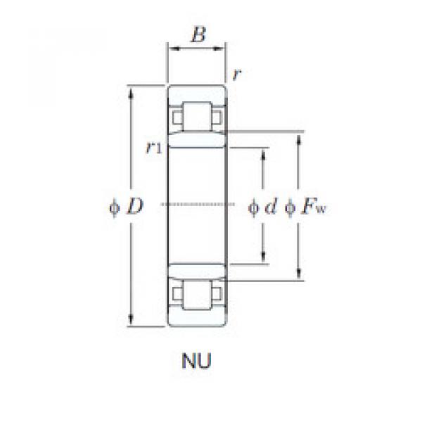 Rodamiento NU230R KOYO #1 image