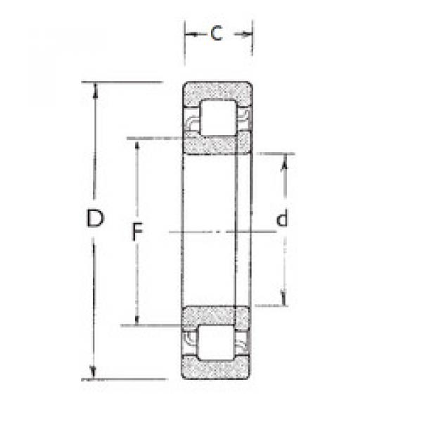 Rodamiento NUP204 FBJ #1 image