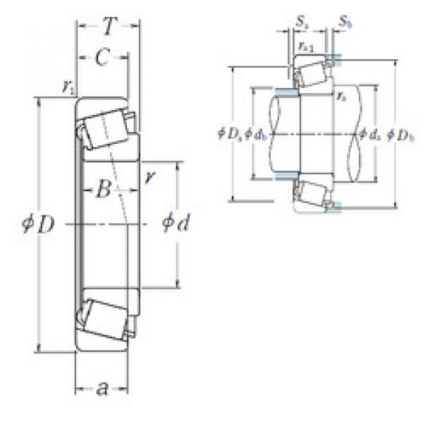 Rodamiento HR322/28CJ NSK #1 image