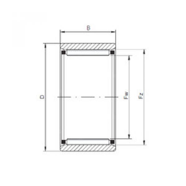 Rodamiento RNAO35x47x18 CX #1 image