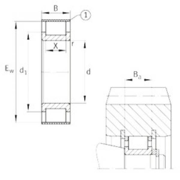 Rodamiento RSL182312-A INA #1 image