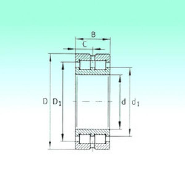 Rodamiento SL014834 NBS #1 image