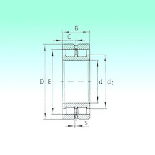 Rodamiento SL024980 NBS #1 image