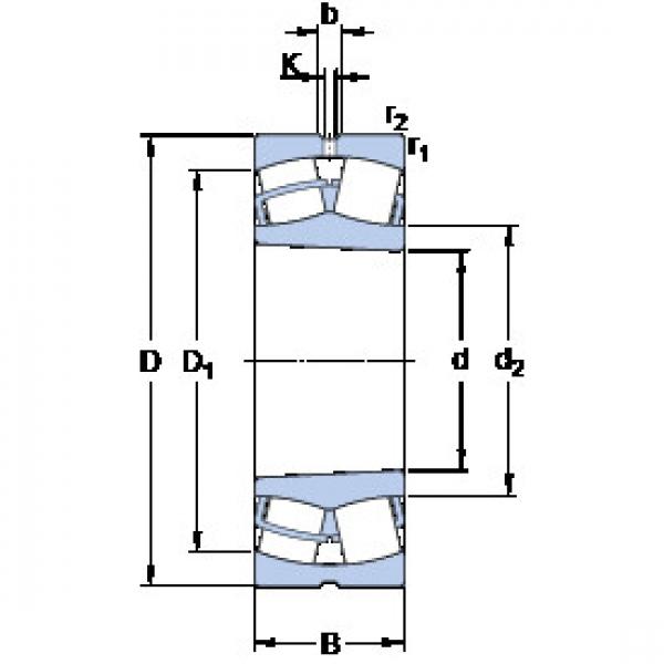 Rodamiento 24020 CCK30/W33 SKF #1 image