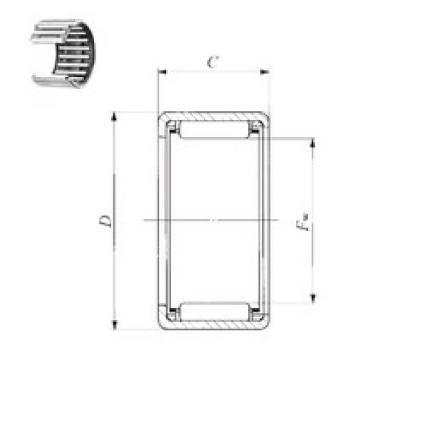 Rodamiento BHA 1620 Z IKO #1 image