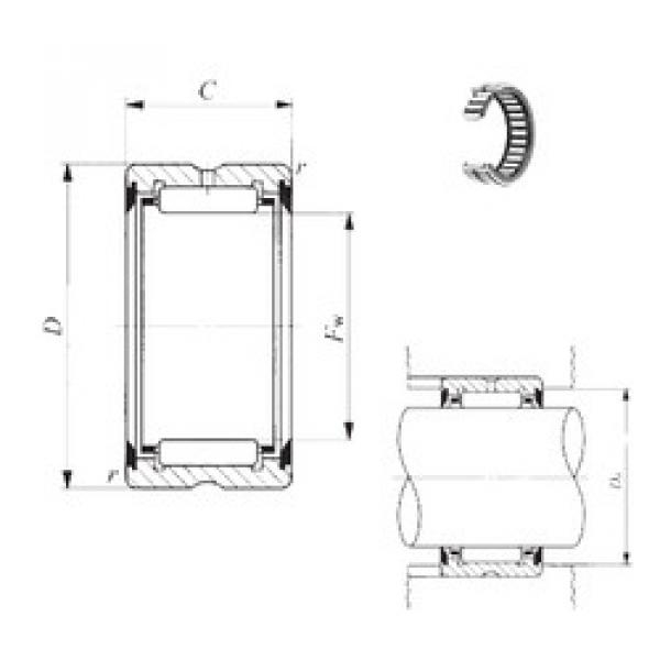 Rodamiento BR 243320 UU IKO #1 image