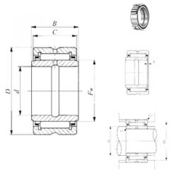 Rodamiento BRI 223516 IKO #1 image