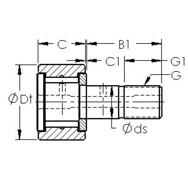 Rodamiento CF16 AST #1 image