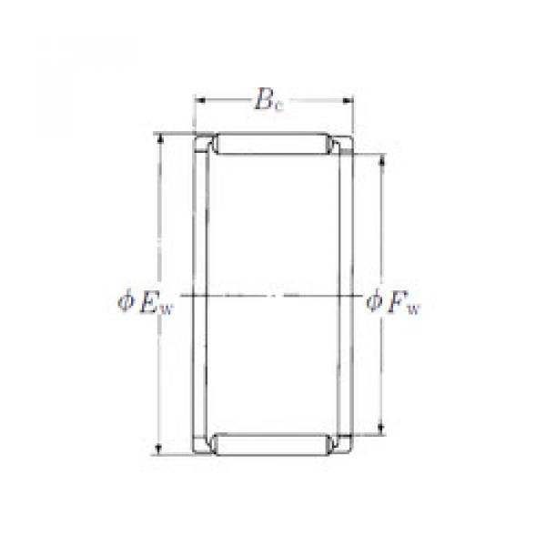 Rodamiento FWF-526024 NSK #1 image