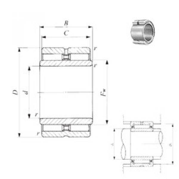 Rodamiento GTRI 355630 IKO #1 image