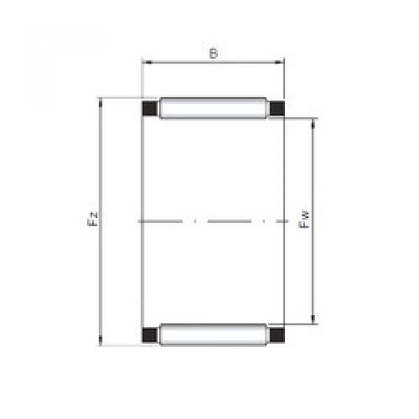 Rodamiento K14X19X13 ISO #1 image