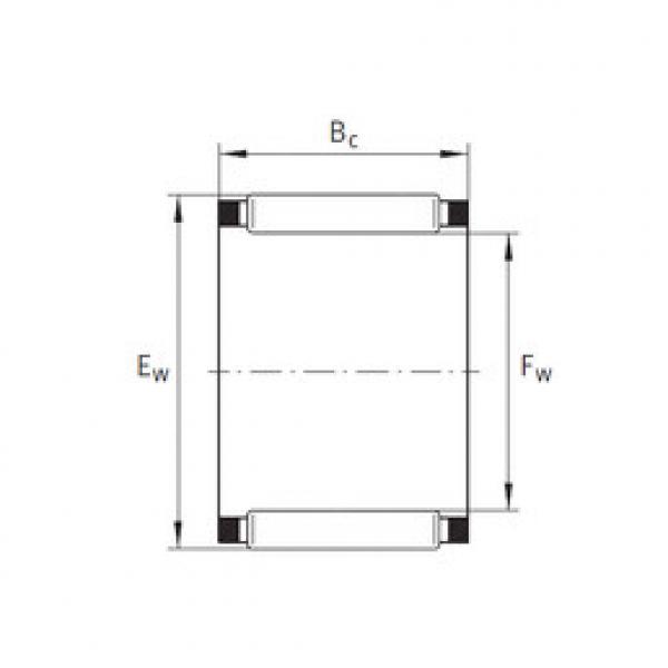 Rodamiento K45X53X21 INA #1 image