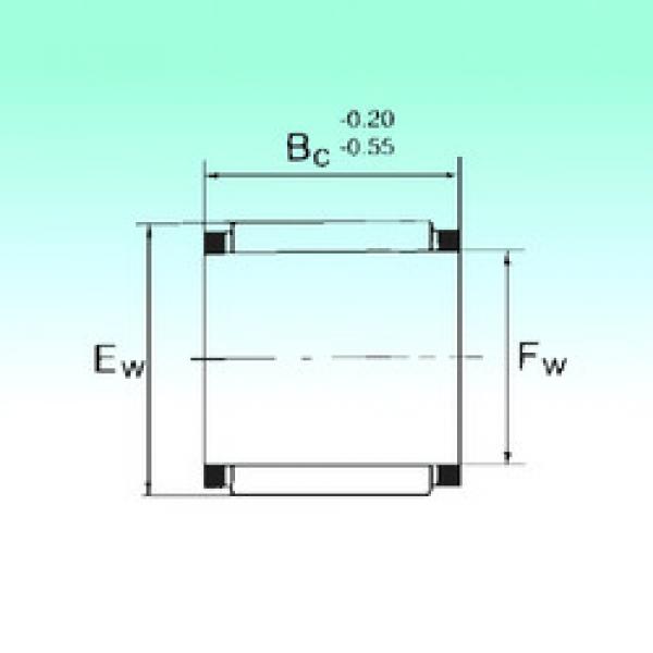 Rodamiento KBK 20x24x30 NBS #1 image