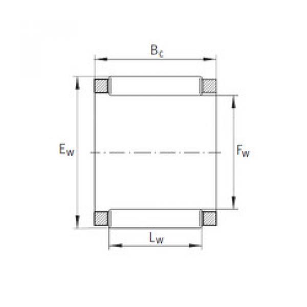 Rodamiento KBK 18x22x25 INA #1 image