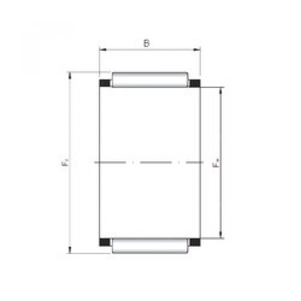 Rodamiento KBK12X15X13 ISO #1 image