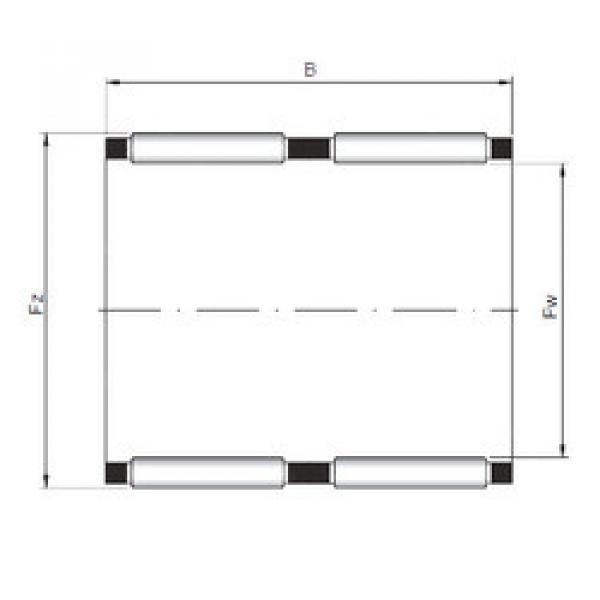 Rodamiento KK68x74x35 CX #1 image