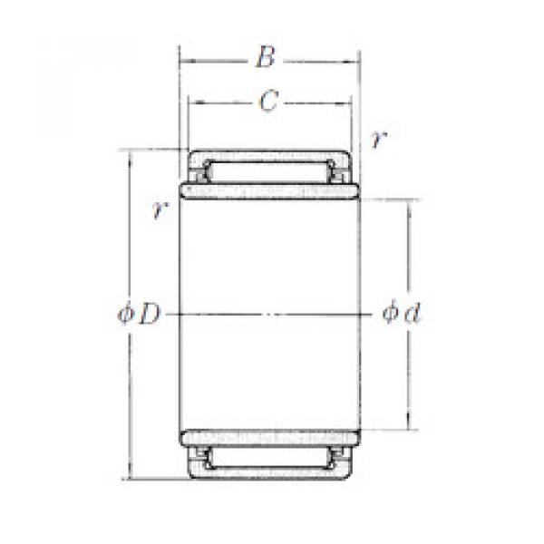 Rodamiento LM253325 NSK #1 image