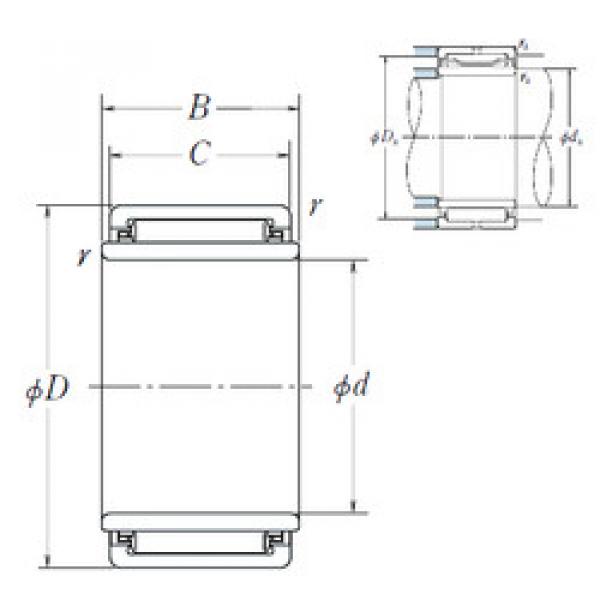 Rodamiento LM354525 NSK #1 image